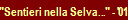 "Sentieri nella Selva..." - '01