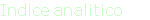 Indice analitico